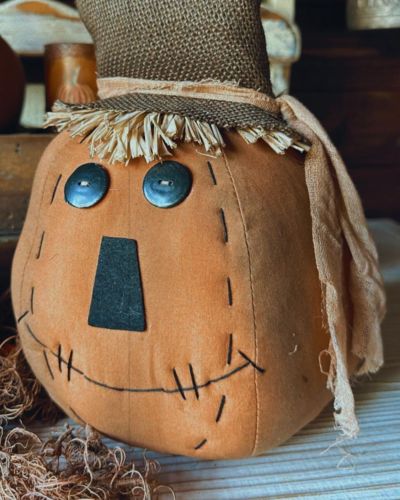 Grande Testa di zucca primitive jack o’lantern