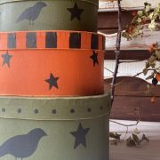 Scatole primitive in cartone-set da 3