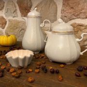 Vecchia caffettiera anni “50 in ceramica