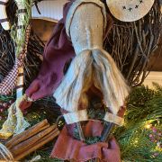 Babbo natale primitive in stoffa