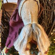 Babbo natale primitive in stoffa