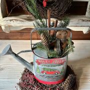 Innaffiatoio in ferro “Holly jolly”