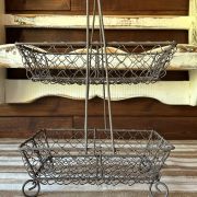 Etagere in rete 2 scomparti
