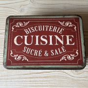 Scatola francese in metallo