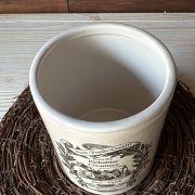 Vaso porta utensili in terracotta