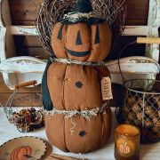 Victor pumpkin stack