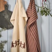 Canovaccio natalizio con ginger in cotone