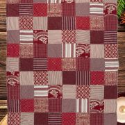 Trapunta patchwork natalizia