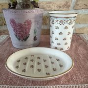 Set da bagno in porcellana inglese vintage