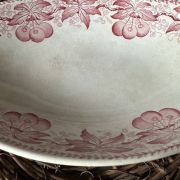 Antica raviera francese con decori rossi
