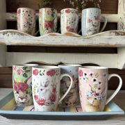 Tazza pasquale in ceramica