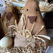 Pulcino country primitive in stoffa