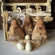 Pulcino country primitive in stoffa