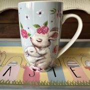 Tazza pasquale in ceramica