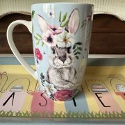 Tazza pasquale in ceramica