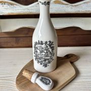 Antica Bottiglia in ceramica inglese