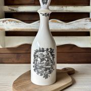 Antica Bottiglia in ceramica inglese